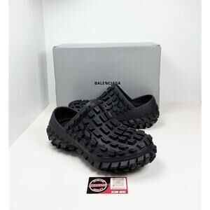Size 45EU/12US - Balenciaga Defender Black Clogs🖤 NEW/RETAIL $1,050!